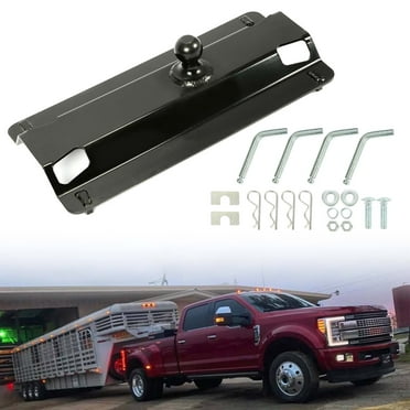 Kojem Universal Gooseneck Hitch Ball Adapter Plate for Pickup Truck Bed