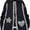 Black, variant on Cute Polka Dot Rabbit Ears Backpack with Lace Trim and Plush Charm—Adorable Unisex Knapsack for Daily Use & Travel