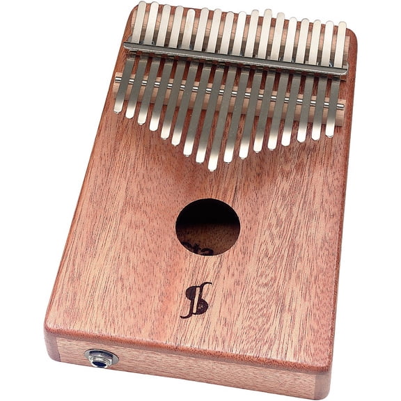 Stagg All Mahogany 17-Key Acoustic Electric Professional Kalimba KALI-PRO17E-MA