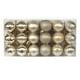 thumbnail image 1 of 30 piezas de bolas de Navidad adornos inastillables decoraciones para árboles de Navidad juego de bolas colgantes para decoración de fiesta de Kits de decoración para fiestas Dorado champagne Bearachild HA007626-13B, 1 of 6