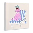 thumbnail image 3 of Stupell Industries Trendy Poodle Lounge Chair Wall Plaque Art design by Krissy Mast, 12 x 12, 3 of 7