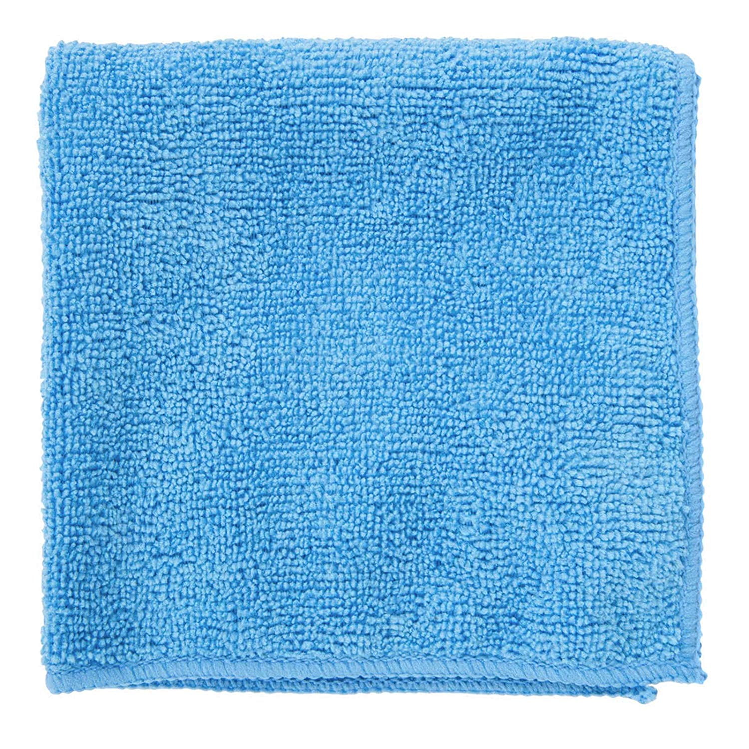 Etienne Alair Super Soft Microfiber Cleaning Cloth - Set of 24 Blue Washcloths - 12 x 12 Inches