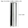 thumbnail image 2 of Uxcell Black Silver Adhesive Aluminum Foil Waterproof Thermal Barrier Insulation Sheet Rubber Foam 3.28ft x 1.64ft, 2 of 5