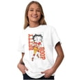 thumbnail image 3 of Betty Boop Athletic Football Player Short Sleeve Women's Graphic Tee Brisco Brands S, 3 of 6
