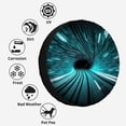 thumbnail image 4 of Motif de Tunnel de Science-Fiction en Polyester Roue de Rechange Universelle pour Remorque RV SUV Camion Campeur, 4 of 5