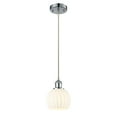 thumbnail image 4 of Innovations Lighting - White Venetian - 1 Light Cord Hung Mini Pendant In Modern, 4 of 7