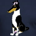 thumbnail image 3 of CafePress - Smooth Tricolor Collie Men's Fitted T Shirt (Dark) - Men's Fitted T-Shirt, 3 of 4