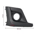 thumbnail image 3 of Cubierta de luz antiniebla delantera izquierda negra ABS para Subaru XV 2018, 3 of 5