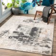 thumbnail image 5 of Livabliss  9 ft. 3 in. x 12 ft. 3 in. Quatro Area Rug, Silver Gray, 5 of 5