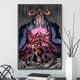 thumbnail image 4 of Póster autoadhesivo de One Piece Luffy Gear 4, papel tapiz de dibujos animados para decoración del hogar, pintura de Zoro, arte de pared de anime, sangre caliente clásica, 4 of 5