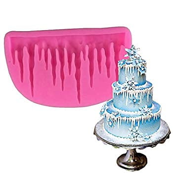 Diy 3d Icicle Frozen Silicone Mold For Candy Fondant Gum Paste Chocolate Crafts Mousse Cake Baking Biscuit Chocolate Soap Ice Cube Tray Christmas Cake Decoration Bakeware Walmart Com Walmart Com