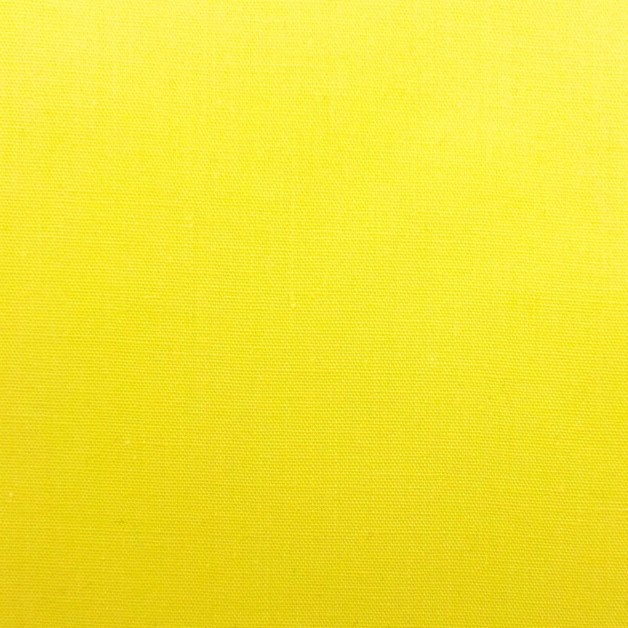 Shason Textile 2 Yard Cut Poly Cotton Fabric, Canary, 44" Wide for Craft & Quilting Projects