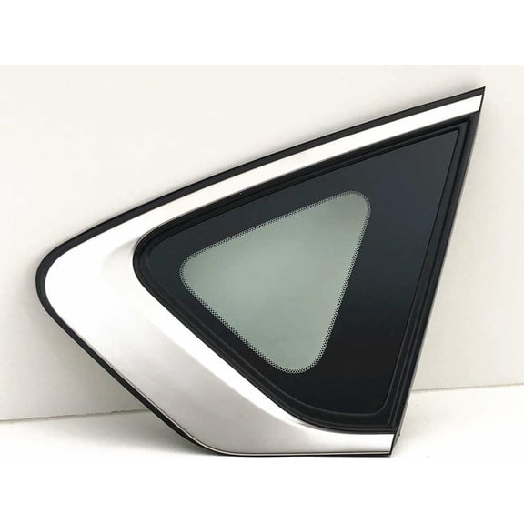 Passenger Right Side Quarter Window Quarter Glass Compatible with Nissan Altima 4 Door Sedan 2013-2018 Models