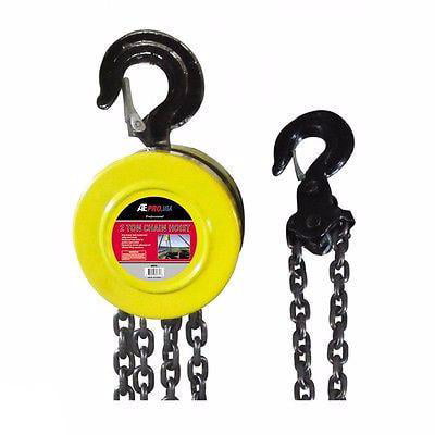 1 Ton Chain Hoist Puller W/ 2 Hooks8' Long Lift Chain 