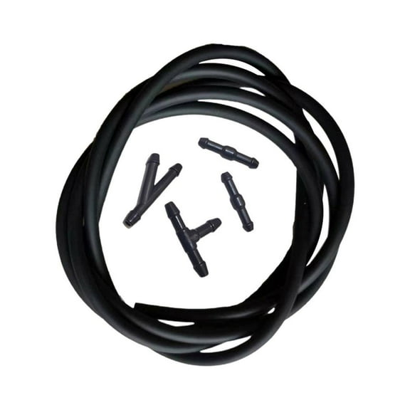 Rubber Windscreen Wiper Washer Jet Tube Pipe Hose Car Auto Parts 200cm FAST 2024