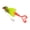 Yellow green, variant on Professional Shaped Artificial Baits Lures Elastic Body Fishing Tackle Barbed Double Hook