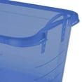 thumbnail image 6 of Life Story 55 Qt Stackable Storage Bin, Light Duty Lidded Container, Blue, 6 Pack, 6 of 8