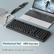 AJAZZAF98 Gaming keyboard mechanical feel keyboard e-sports office ergonomics