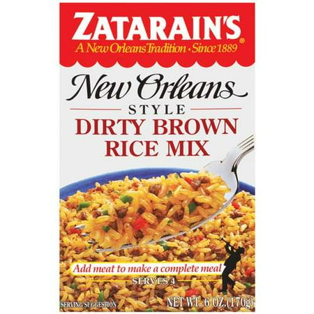 McCormick Zatarains New Orleans Style Dirty Brown Rice Mix, 6 oz