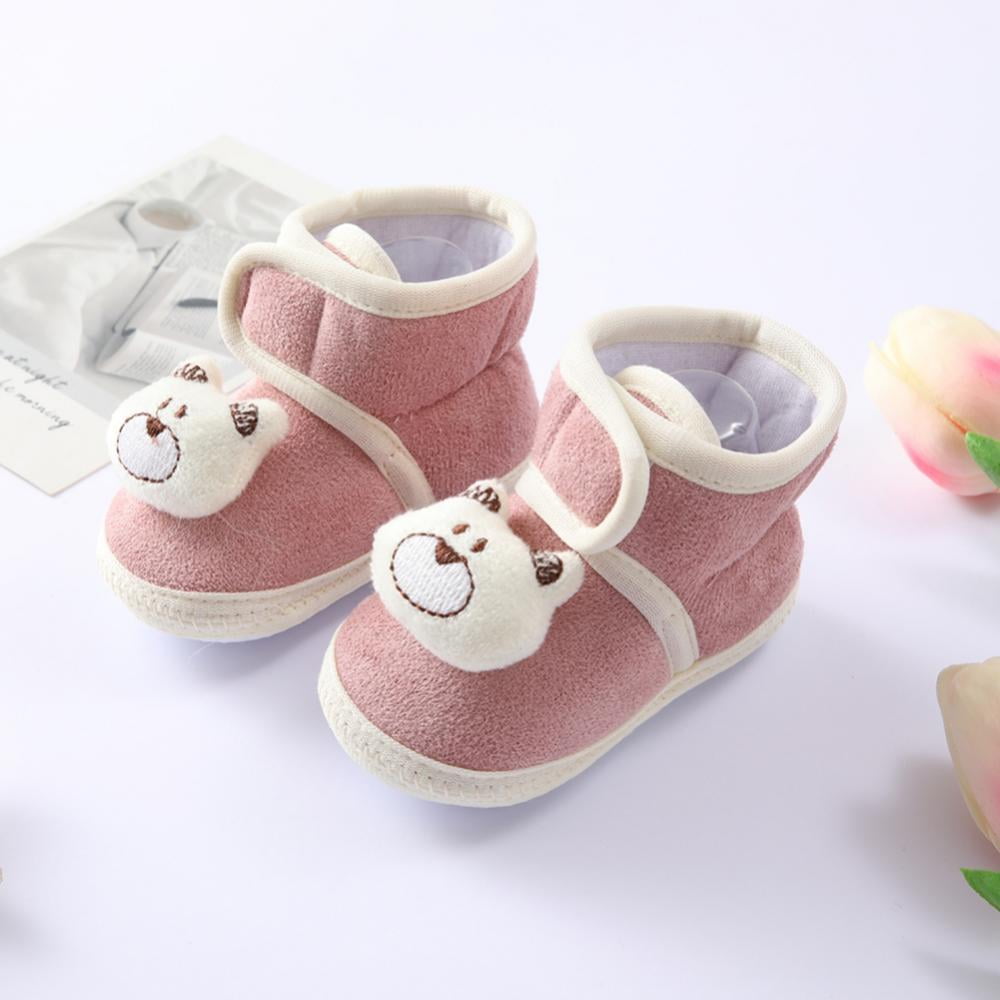 GYRATEDREAM Baby Booties Girl & Boy Infant Fleece Slippers Soft Cozy