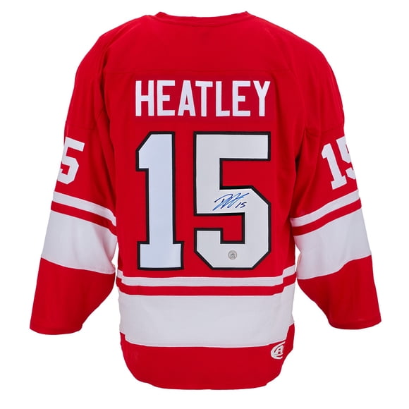 Dany Heatley Autographed Team Canada Custom Hockey Nation Jersey