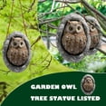thumbnail image 2 of Statue d'Arbre en Résine Hibou Ornemental pour Décoration de Jardin, 2 of 8