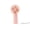 1#Pink, variant on JIhuahe Portable Handheld Turbine Fan 199 - Wind Speeds Digital Display Rechargeable USB Small Fan for Travel Camping Outdoor Home.,Multicolor