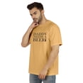 thumbnail image 4 of Inkmeso Graphic Tshirt For Men's Daddy Needs A Beer Funny Quotes Dad Drinking Tee Shirt, 4 of 7