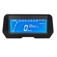 thumbnail image 1 of Universal Motocicleta Lcd Retroiluminación Pantalla Odómetro Velocímetro Multifuncional Motocicleta Tacómetro Instrumento Impermeable 12000R Dispositivo De Monitoreo Para 1 2 4 Cilindro Cateissary VI006035-00, 1 of 6