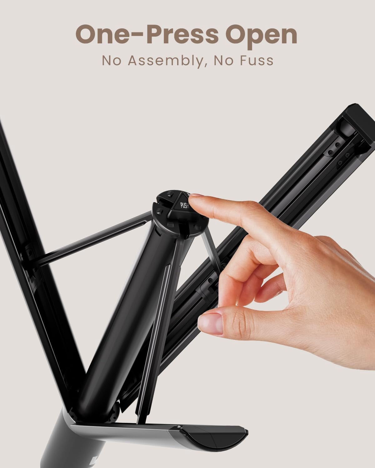 KraftGeek 32" Portable Projector Stand with Ball Head, Compatible with Projectors with 1/4" Screw