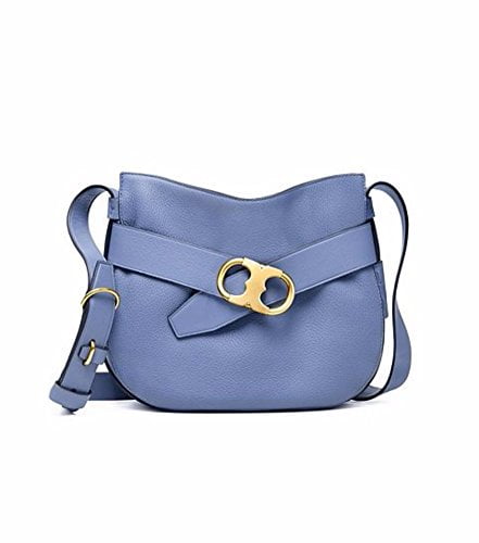 tory burch blue shoulder bag