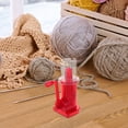 thumbnail image 3 of KAKOWELY braiding machine DIY Hand Cranked Knitting Machine Portable Household Hand Spool Knitter Creative Rope Braiding Tool Plastic Yarn Winder for Crocheting and Weaving Projects, 3 of 4