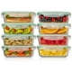 thumbnail image 1 of Recipientes de vidrio Fusion Gourmet de 1 litro (paquete de 8), 1 of 8