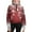 Christmas Snowflake Red, variant on Uourmeti Cute Axolotl Dolphin Lightweight Comfy Casual with Pocket Athletic Sports Jacket Comfy Casual Pullover Size 9-10