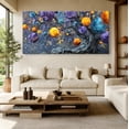 thumbnail image 6 of Large Colorful Tree of Life Canvas Wall Art, Abstract Tree Decor Painting Canvas Print for Living Room, Bedroom, Office Decorations, Gifts for Men, 6 of 7