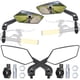 thumbnail image 1 of Paquete de 2 Espejos para Bicicleta, Espejo Retrovisor Universal Ajustable de 360°, Espejos para Bicicletas de Gran Angular, para Bicicletas de Montaña y de Carreras, 1 of 8