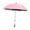 pink, variant on Baby Parasol Baby Pram Umbrella with Clamp Waterproof Umbrella Sun Protection Baby Parasol for Park Walking Traveling Bike Trolley black