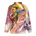 thumbnail image 5 of The Legend of Zelda Link's Awakening Fashion Jacket Mens Windbreaker Coat Lightweight Zipper Clothes Streetwear Bomber Outerwear Jackets, 5 of 7