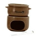 thumbnail image 3 of Mini olla para fondue, cacerola para fondue de queso, calentador de cerámica, apto para derretir chocolate e ideal para fiestas., 3 of 9
