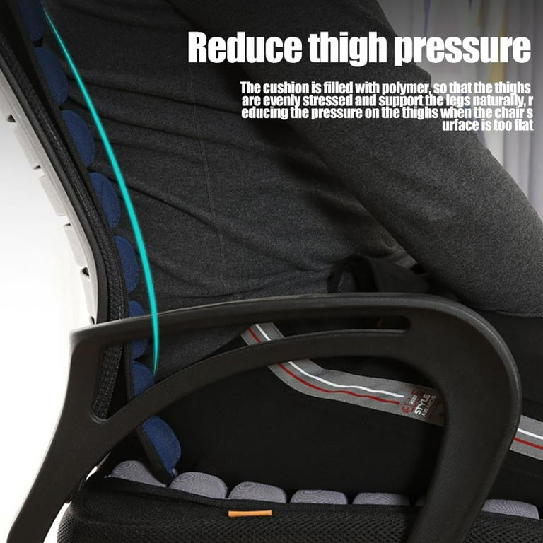 3D Air Cushion for Office Chair Car Seat Air Seat Cushion Back Cushion for  Relieving Back Sciatica Tailbone Pain Seat Pad