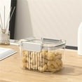 thumbnail image 3 of Airtight Food Storage Containers for Kitchen, Stackable Dry Food Jars Set with Secure Buckle Lids, Assorted Sizes for Grains, Snacks, and Pantry Organization, 3 of 3