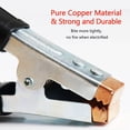 thumbnail image 6 of 4pcs Replacement 1000-Amp Jumper Starter Copper Battery Clips Insulated Alligator Clamp Heavy Duty 12/24V, 6 of 7