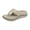 Khaki, variant on Flip Flops for Women Arch Support Slip on Indoor Shower Slippers Soft Platform Thong Slides Wide Width Holiday Beach Shoes White Size 10