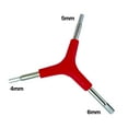 thumbnail image 3 of RNX 3 Way Bicycle Hex Allen Wrench Bike Tool Y Wrench 4, 5, 6 mm, 3 of 5