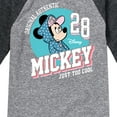 thumbnail image 3 of Mickey & Friends - Just too Cool Retro - Youth Raglan Graphic T-Shirt, 3 of 5