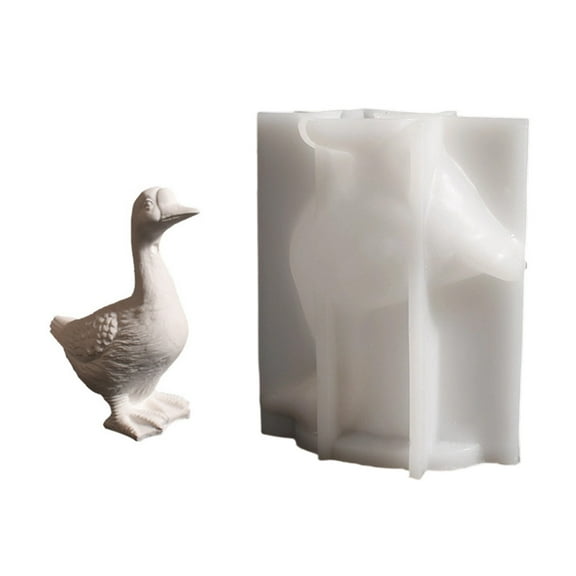 Flexible Sturdy Silicone Mould for Duck Holders Suitable for Epoxy Resin and Creative Projects Supplies
