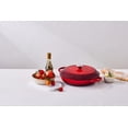 thumbnail image 3 of Olla Le Creuset de Hierro Fundido Esmaltado Signature 5L Cerise, 3 of 6