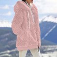 thumbnail image 1 of Puntoco chaqueta de mujer moda abrigo de imitación cálido chaqueta de invierno con cremallera ropa de abrigo de manga larga liquidación de Navidad Puntoco Puntoco-4561, 1 of 5