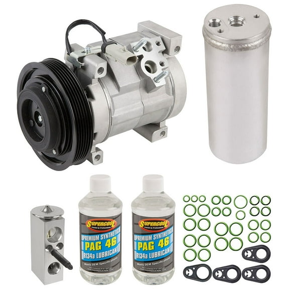 For Dodge Caravan 2004 2005 2006 2007 AC Compressor w/ A/C Repair Kit - BuyAutoParts