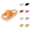 Orange, variant on Cozy Fuzzy Slippers for Women Plush Winter Indoor Slides Women's Comfortable Strap Open Toe Platform Slippers For Home Indoor Outdoor Casual Wear Soft Shoes